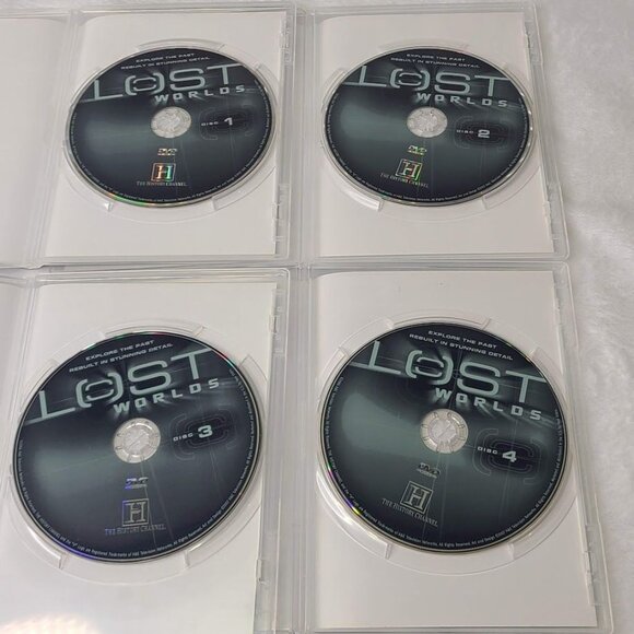 2006 Lost Worlds History Channel DVD 4 Disc 2007 A&E Box Set - Picture 6 of 16